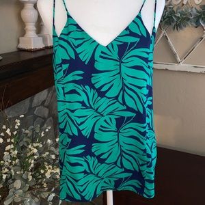 Tropical Print Tank